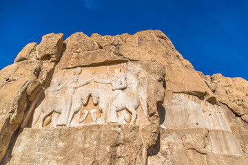 Naghsh-e Rustam Tomb of Darius the Great Shiraz  Iran Historical Site Achaemenid Heritage  Travel Photography