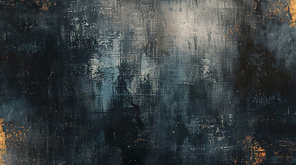 Obraz premium Abstract Grunge Painting with Scratched