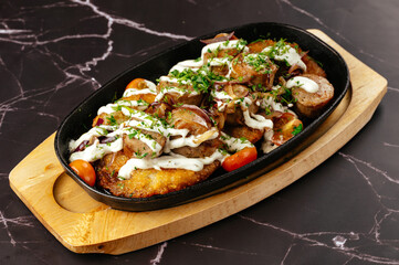 food from a fast food restaurant