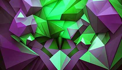 Obraz premium Elegant geometric 3d low poly structure background