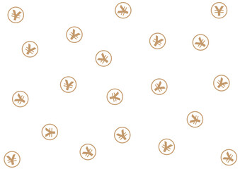 円マークの背景