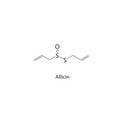 Allyltriethoxysilane skeletal structure.Organosilicon compound compound schematic illustration. Simple diagram, chemical structure.