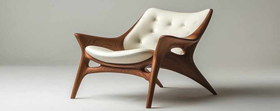 Discover unparalleled comfort with our modern wooden lounge chair, featuring an ergonomic sculpted frame This custom furniture piece is handcrafted for ultimate relaxation and style Its unique design