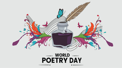 World Poetry Day Ink and Creativity