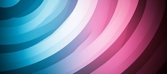 Obraz premium Abstract Vector Background, Layered Sweeping Lines, Gradient Transition From Blue to Magenta