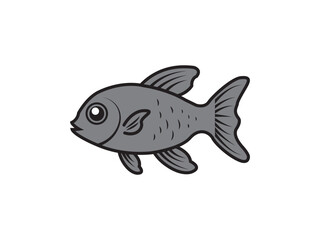 Fish vector icon for free downloads