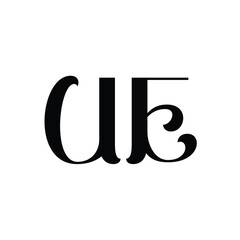 UE monogram logo design letter text name symbol monochrome logotype alphabet character simple logo