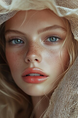 Editorial Fashion Magazine Photo – Beauty Portrait of a Glamorous Woman