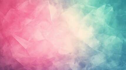 Abstract Pastel Pink and Teal Watercolor Texture