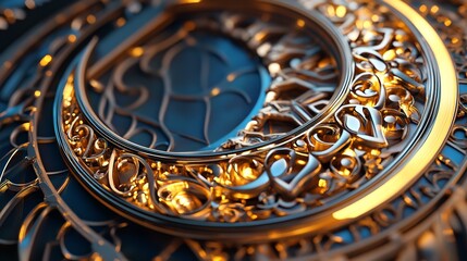 Obraz premium Zodiac Wheel Close-Up