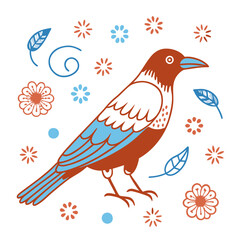 bird on branch