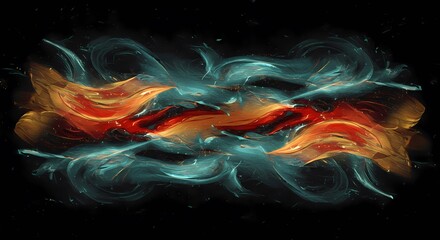 Obraz premium abstract fire background