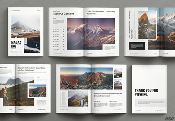 Tour Magazine Tmplate