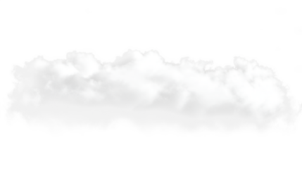 cloud on transparent background