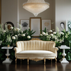 A couch is a soft, upholstered piece of furniture designed for sitting or lounging. It features cushions and armrests, often found in living rooms, providing comfort and relaxation for multiple people