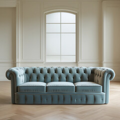 A couch is a soft, upholstered piece of furniture designed for sitting or lounging. It features cushions and armrests, often found in living rooms, providing comfort and relaxation for multiple people