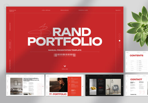 Brand Portfolio Presentation Template