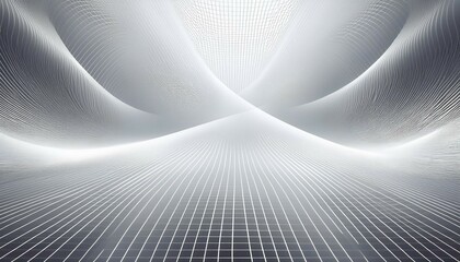 light abstract grid pattern with intersecting white lines creating a geometric composition and subtle depth