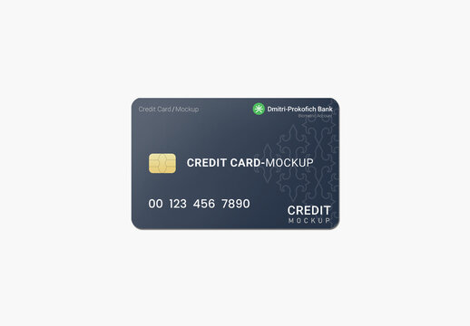 Simple Credit Card Mockup