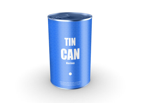 Tin Can Mockup