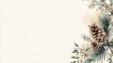 Elegant Pinecone and Greenery Floral Design for Seasonal Decor