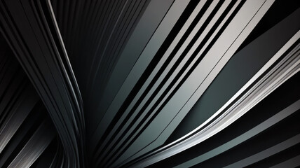 Abstract geometric style line art structure background