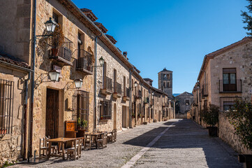 Beautiful little town Pedraza, in Spain
