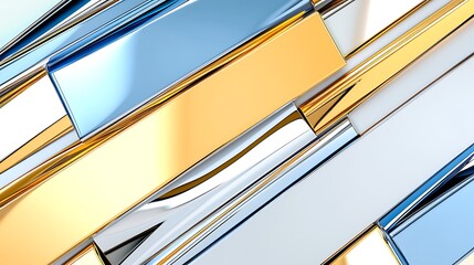 Obraz premium Metallic abstract aesthetic