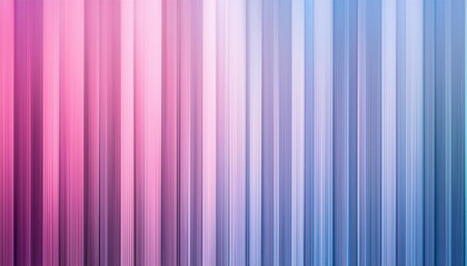 Obraz premium a soft gradient of pink and blue vertical lines creating a calming abstract background with a smooth blended effect
