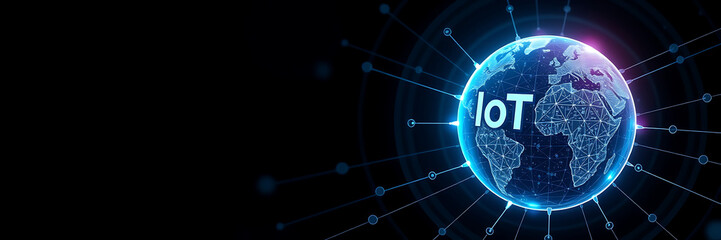 Internet of Things (IoT) Innovation &ndash; Smart Connectivity and Digital Transformation in the Internet of Things,  smart devices, digital transformation, connected technology, cloud computing.