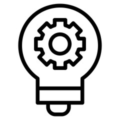 Business Strategy Line Icon