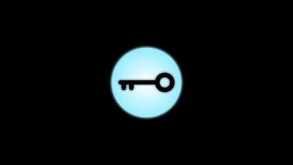 Wrench icon spanner key. Tool or toolbox icon flat animation.