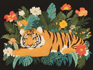 Animal Machine Embroidery Series