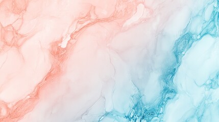 Fototapeta premium Abstract Pastel Marble Texture Background in Pink and Blue Color Tones