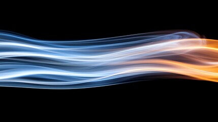 Abstract smoke,  dual color,  flowing,  background,  visual art