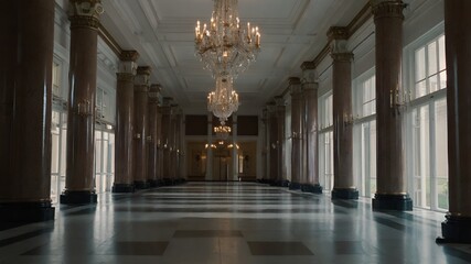 Fototapeta premium Infinite Horizon: Floating Glass Villages Above Clouds with AI-Guided Solar Drones