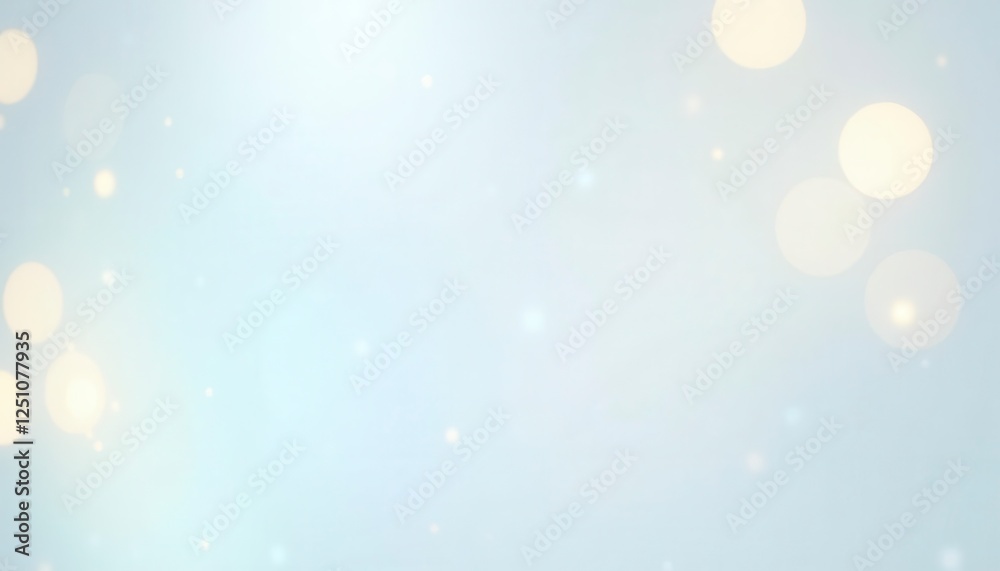 Wall mural abstract light bokeh background for design elements