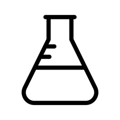 Flask Icon Vector Symbol Design Illustration