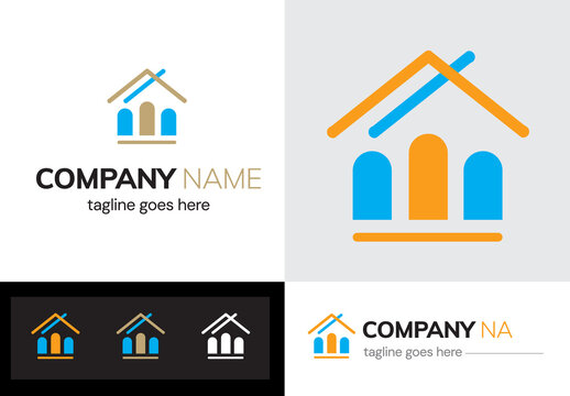 Real Estate Logo Template
