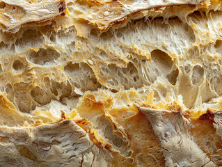 macro bread texture 