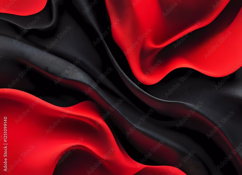 Poster red and black color abstract background texture with noise effect.