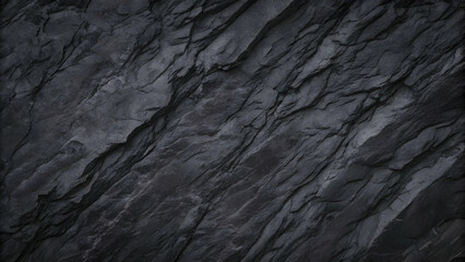 Dark blue slate rock texture background with rough, cracked layers of stone, creating a natural, rugged surface. Ideal for nature, geology, or abstract design projects