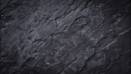 Dark blue slate rock texture background with rough, cracked layers of stone, creating a natural, rugged surface. Ideal for nature, geology, or abstract design projects