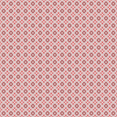 Red and White Geometric Tile Pattern