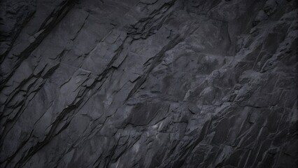 Dark blue slate rock texture background with rough, cracked layers of stone, creating a natural, rugged surface. Ideal for nature, geology, or abstract design projects