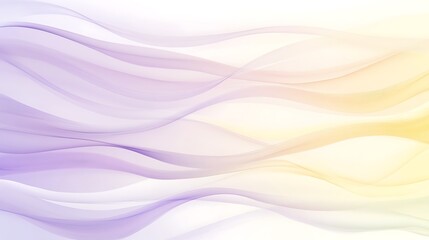 Obraz premium Abstract Lavender and Yellow Wave Background Design