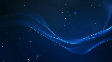 Abstract Blue Wave

