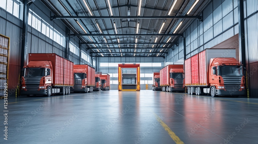 Poster streamlining logistics operations with crossdocking a guide to efficient management in supply chain 