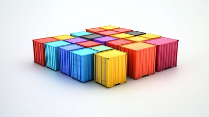 Obraz premium Exploring emerging trends in international supply chain management global analytical report business environment strategic insight