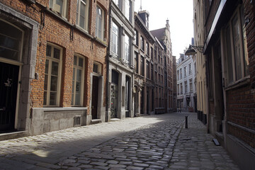 Urban warehouses blend with historic architecture